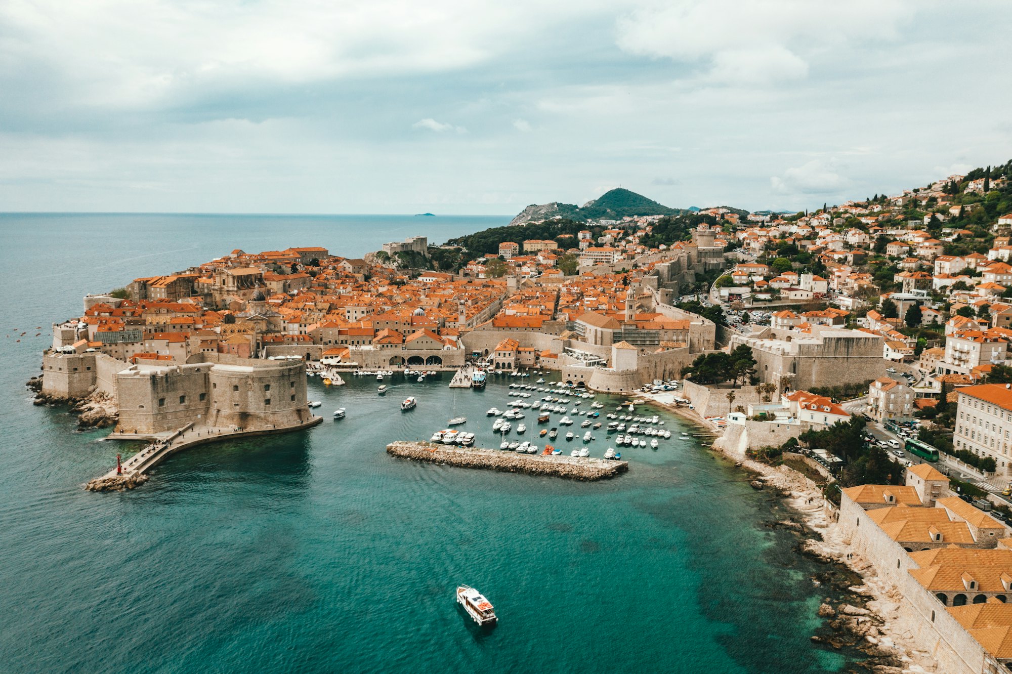The old town of Dubrovnik